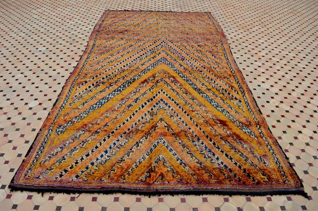 Vintage Beni Mtir Carpet