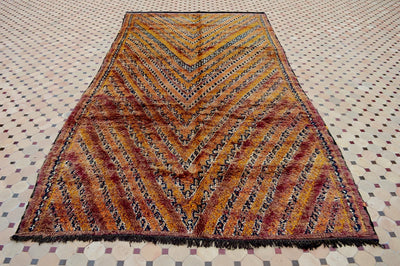 Vintage Beni Mtir Carpet