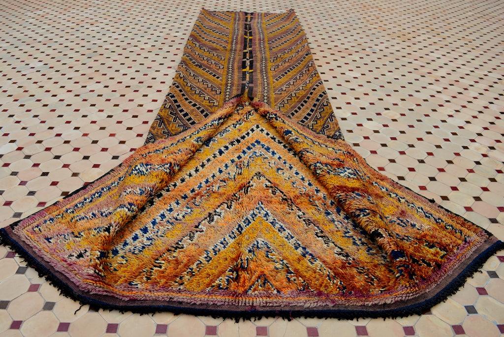 Vintage Beni Mtir Carpet