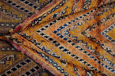 Vintage Beni Mtir Carpet