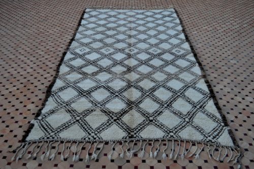 Handmade beni ouarain rugs
