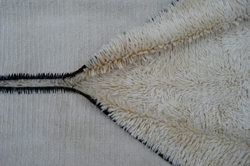 beni ouarain carpet natural wool