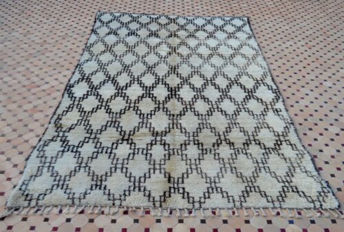 vintage Beni Ouarain carpet