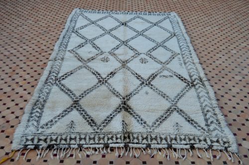 vintage Beni Ouarain Carpet